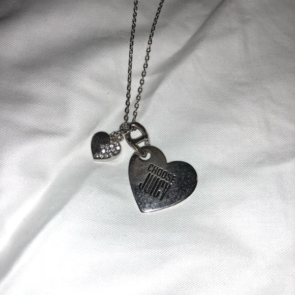 Juicy Couture adjustable long heart necklace - Picture 3 of 4